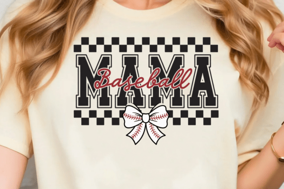 Baseball Mama SVG: A Graphic for T-Shirt Designs
