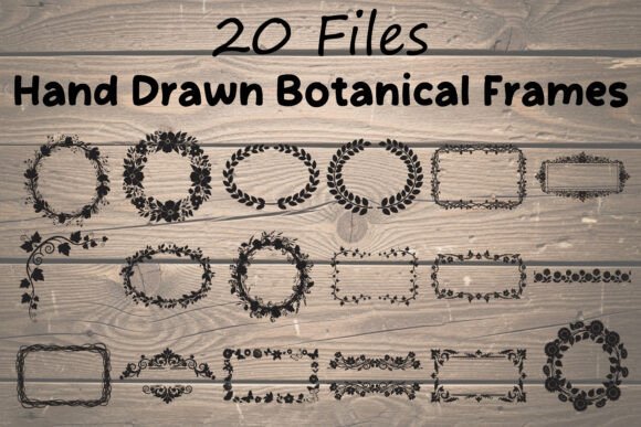 Botanical Frames for Designers