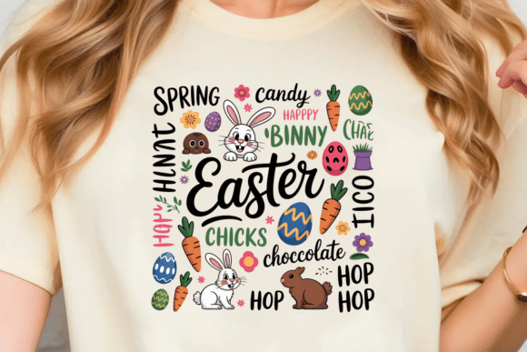 Easter Graphics for T-Shirt Designs