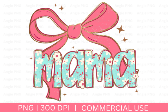 Floral Easter Mama Graphics for Branding