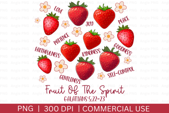 Fruit of the Spirit PNG for Graphics and Crafts