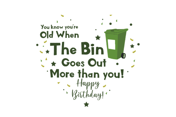 Fun Birthday Graphic for Crafts and Graphics