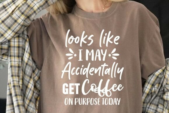 Graphic Asset for Bloggers: Funny Coffee Quote SVG