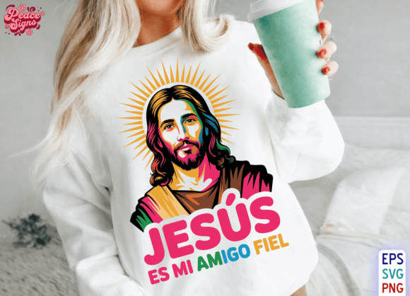 Jesús Es Mi Amigo Fiel Graphics for Crafts