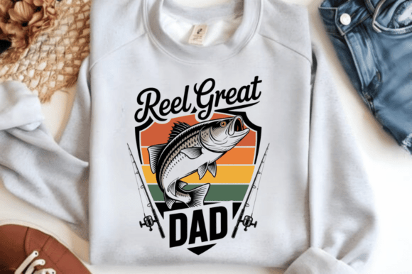 Reel Great Dad Svg