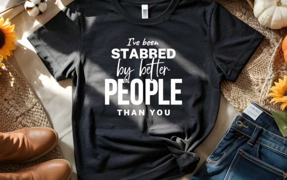 Stabbed by Nursing T-Shirt Design Graphics