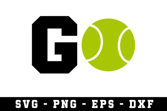 Tennis Go Svg Graphics for Crafts
