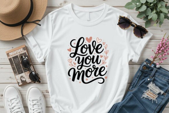 Valentine’s Day Love Typography Graphics